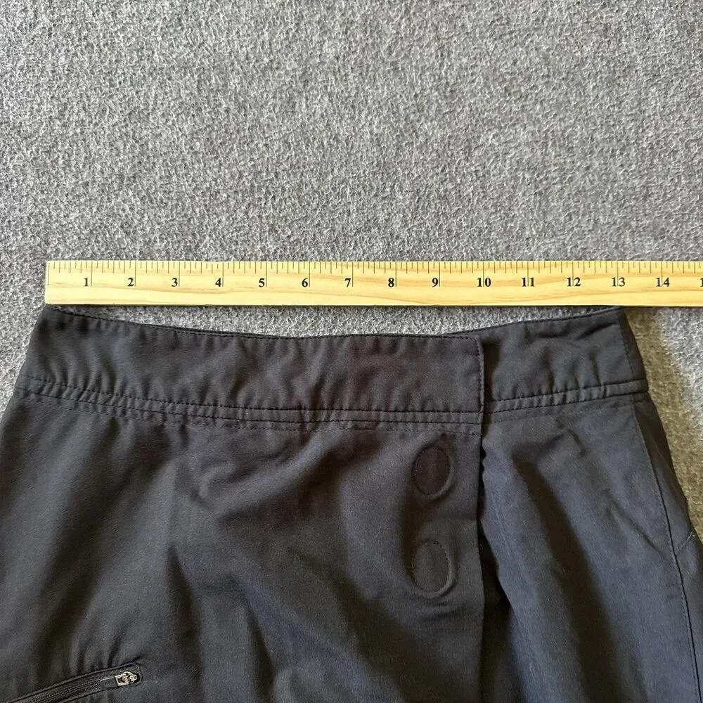 REI Women’s Wrap Skort Size 2 Skirt 50+ UPF Outdoor Hiking Sports Black